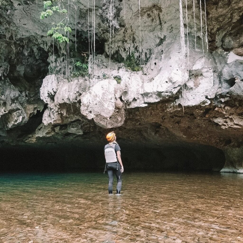 Caving in Belize